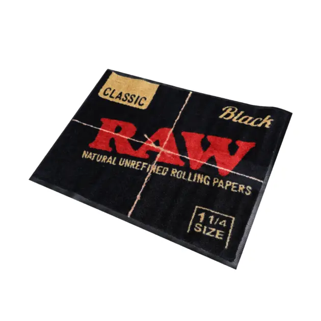 RAW | Black - Door Mat | Small