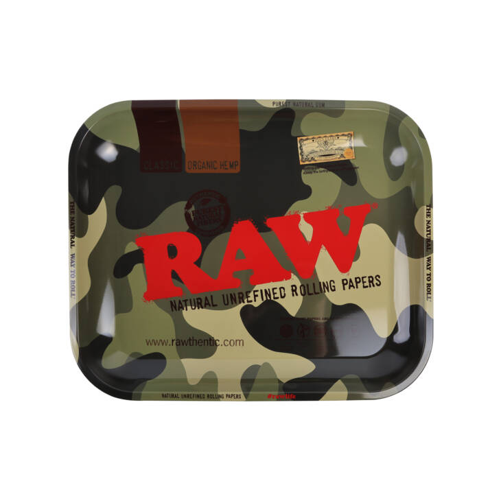 RAW | Camo - Rolling Tray | Large