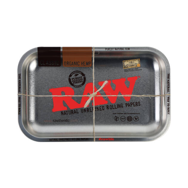 RAW | Silver - Rolling Tray | Small