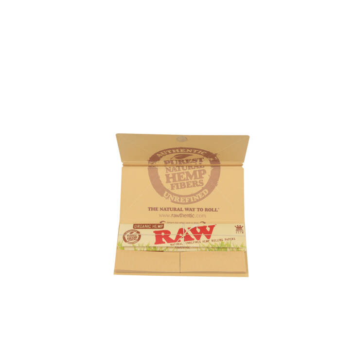 RAW | Organic Artesano - KSS Rolling Paper w/ Tip & Tray - Image 2