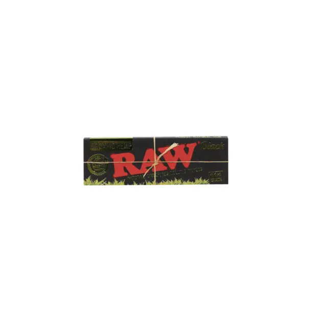 RAW | Black Organic - 1 1/4 Rolling Paper