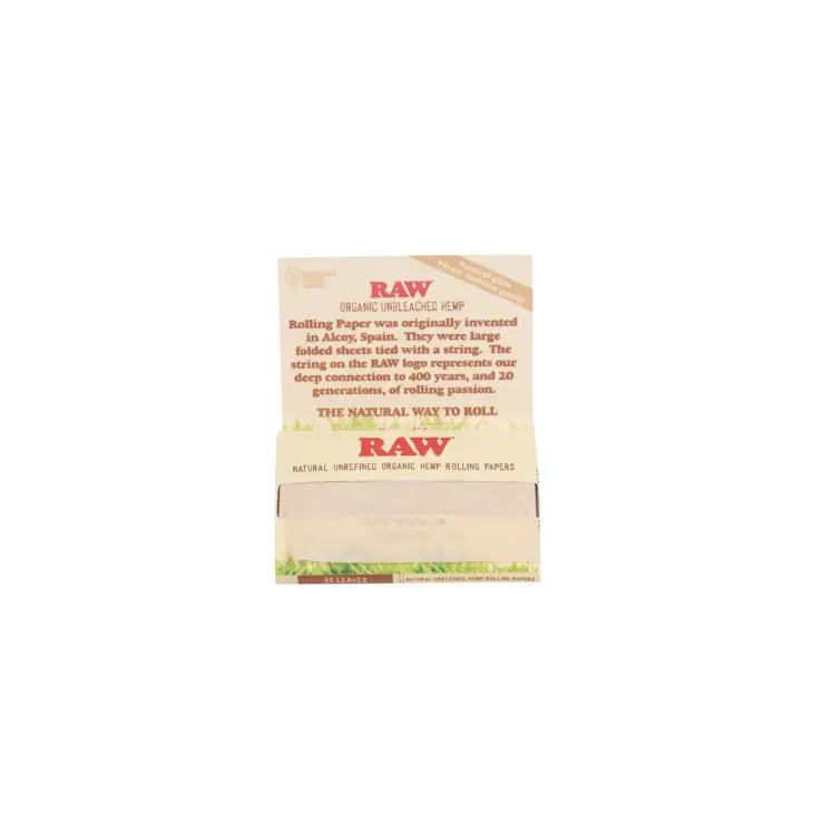 RAW | Organic - 1 1/2 Rolling Paper - Image 2