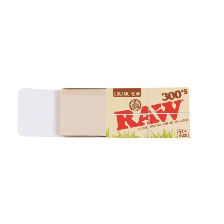 RAW | Organic - 1 1/4 Rolling Paper x300 - Image 2