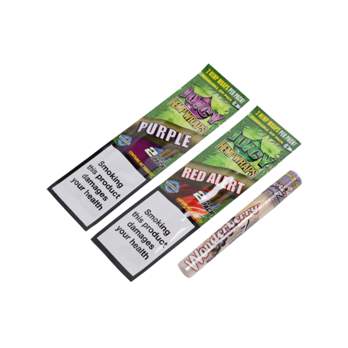 Set | Juicy Hemp - Purple&Red Alert + XTRA wonderberry